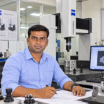 quality inspector in zeiss metrology lab